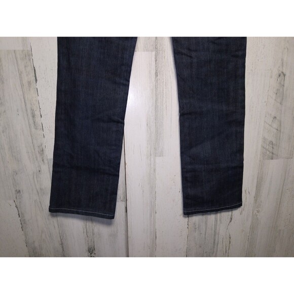 David Kahn Nikki Flared Distressed Blue Jeans Womens 27 Designer Denim - Picture 5 of 10